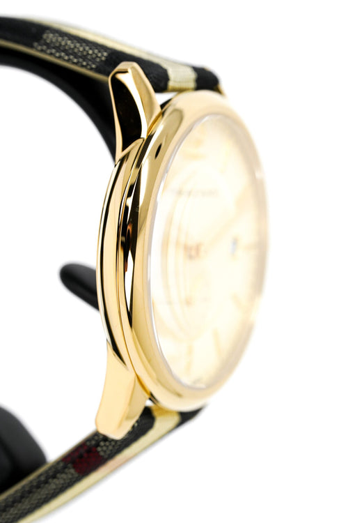 Burberry Mens Watch The Classic Horseferry Champagne Bu10001