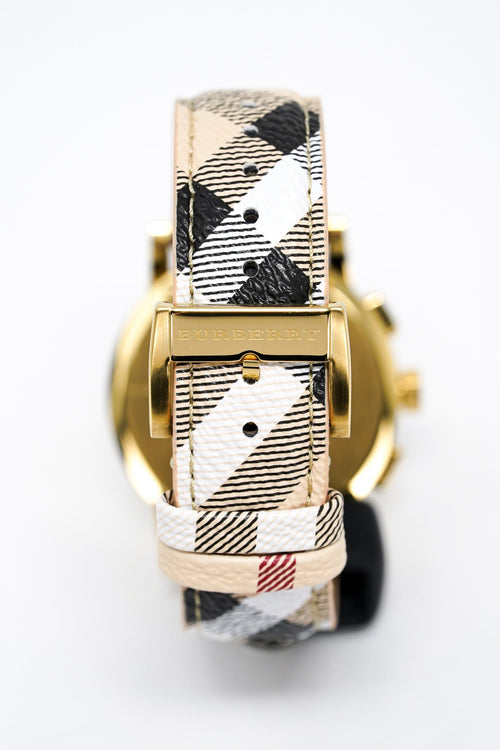 Burberry Watch Haymarket Chronograph Bu9752