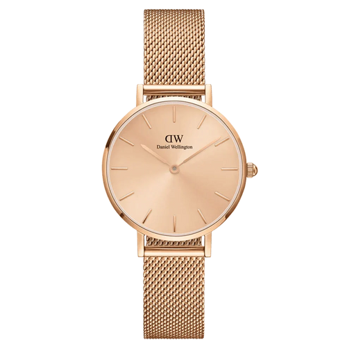 Daniel Wellington Ladies Rose Gold Petite Unitone Watch Dw00100470
