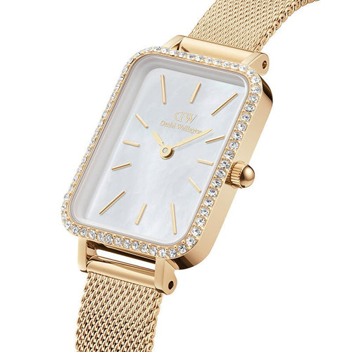 Daniel Wellington Quadro Ladies White Watch Dw00100668