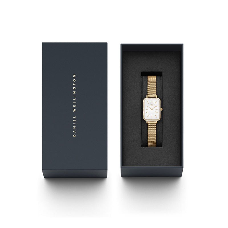 Daniel Wellington Quadro Ladies White Watch Dw00100668