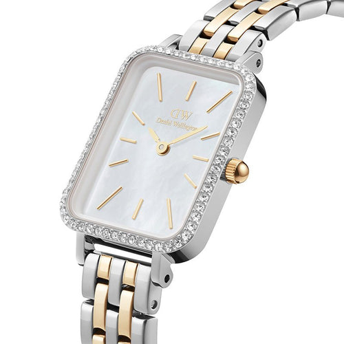 Daniel Wellington Quadro Ladies White Watch Dw00100671