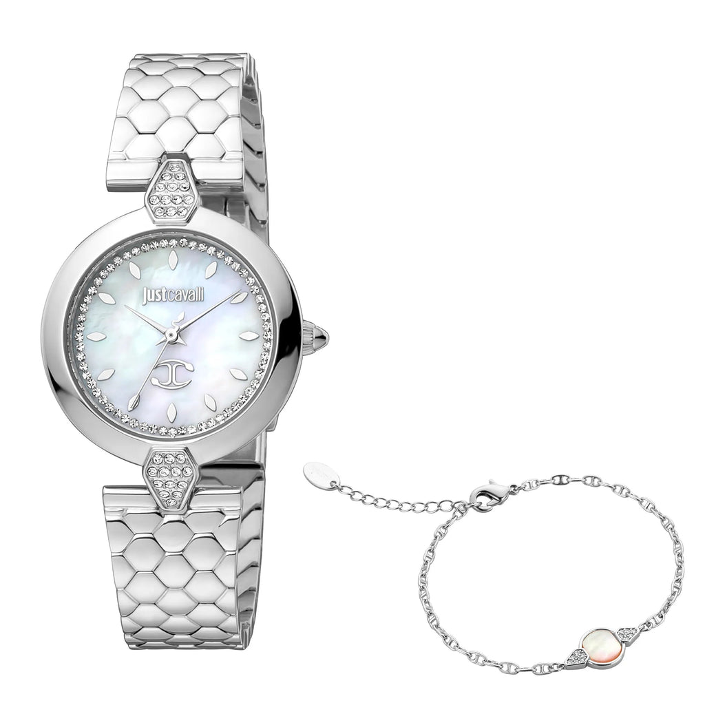 Just Cavalli Donna moderna Silver MOP