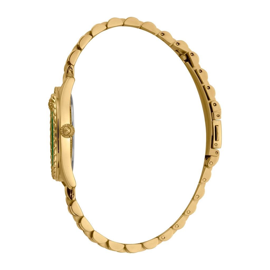 Just Cavalli Prestigio Yellow Gold Green