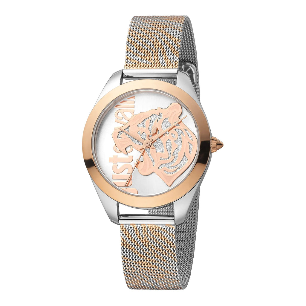 Just Cavalli Pantera Two Tones RG Silver