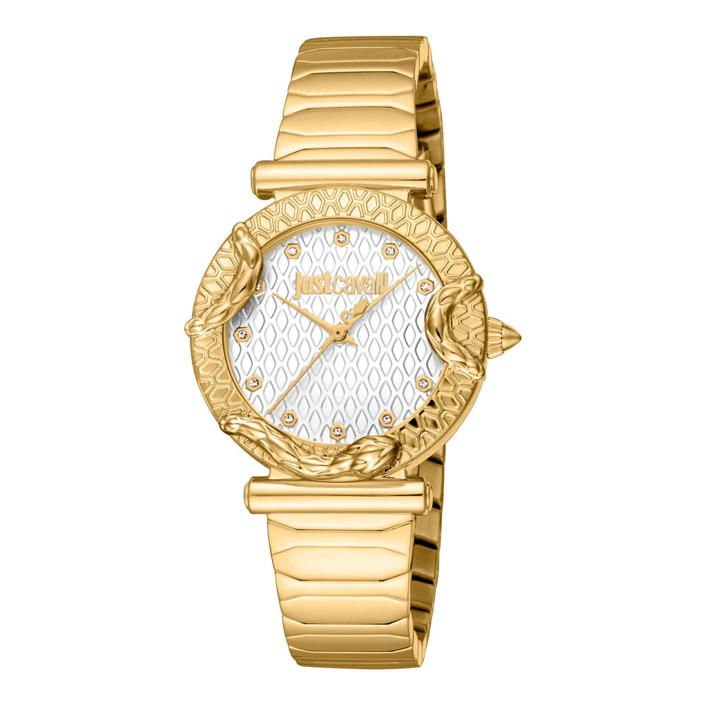Just Cavalli Atrani Yellow Gold Silver