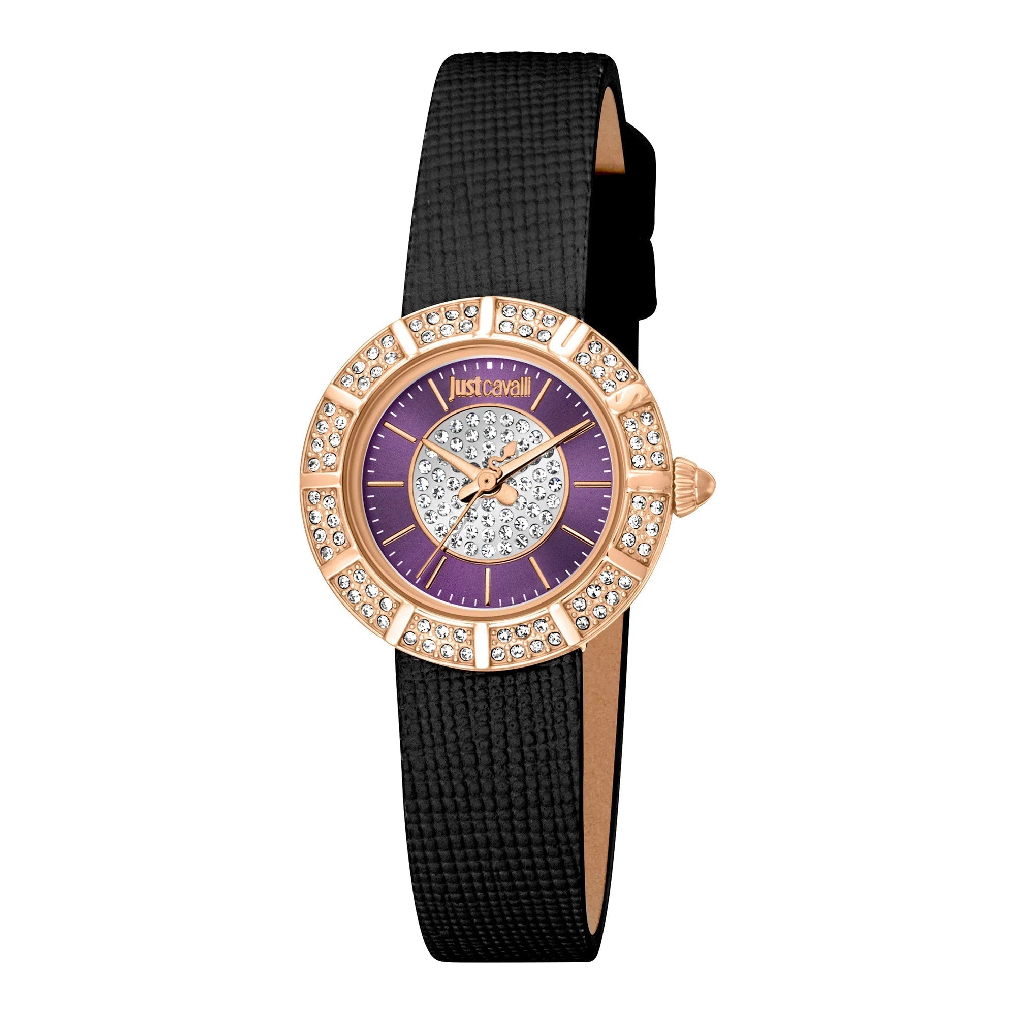 Just Cavalli Eleganza Mini Leather Black RG