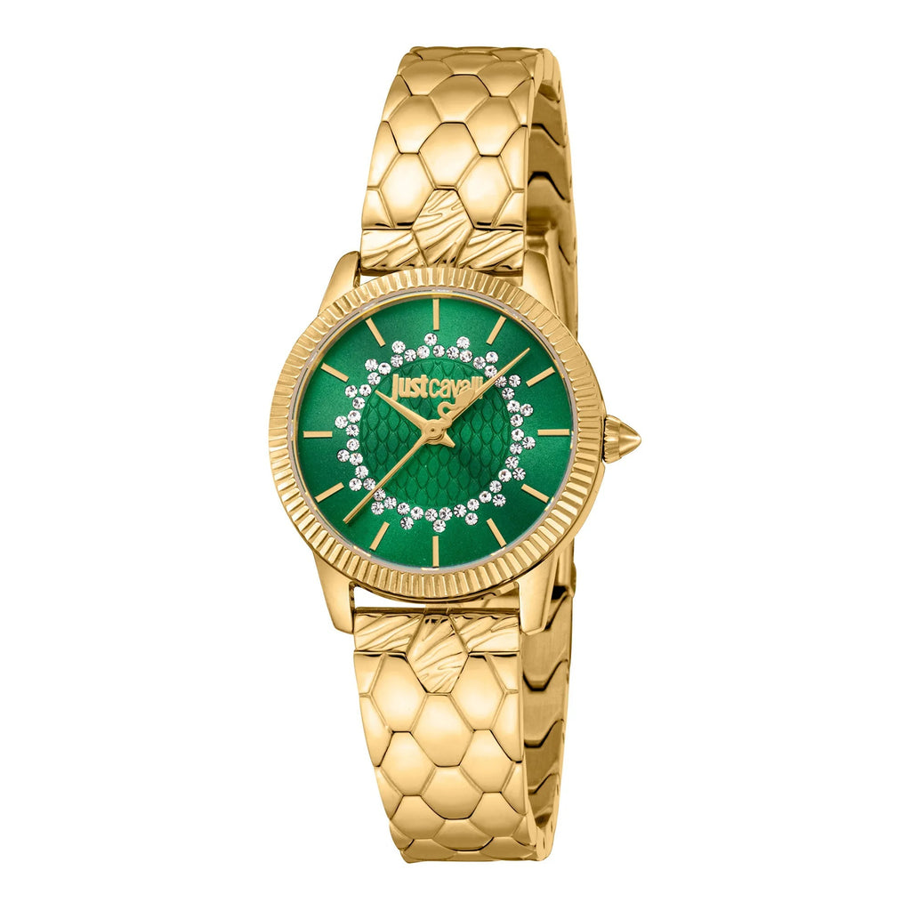 Just Cavalli Daydreamer Yellow Gold Green