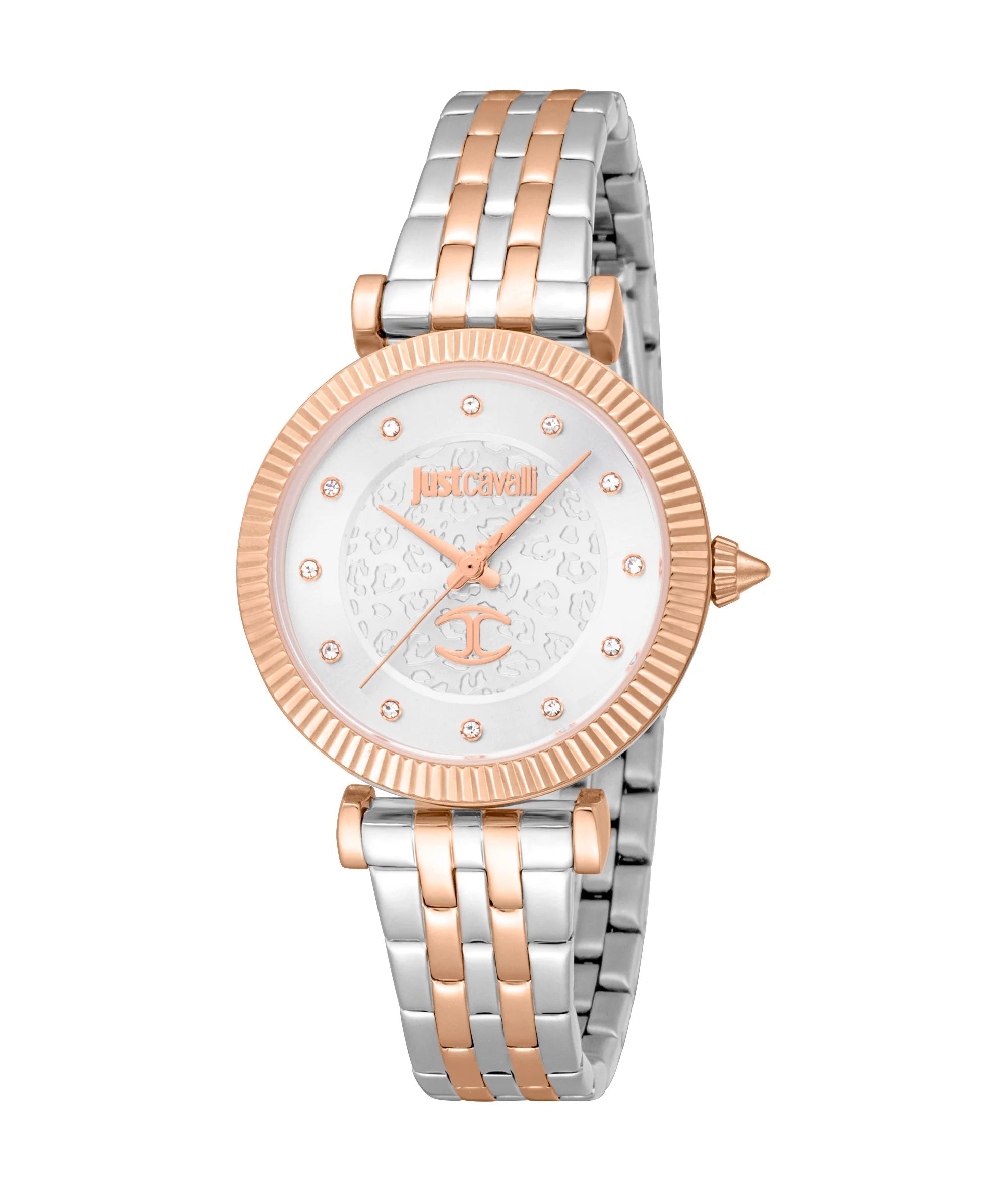 Just Cavalli Unleashed Two Tones RG Silver