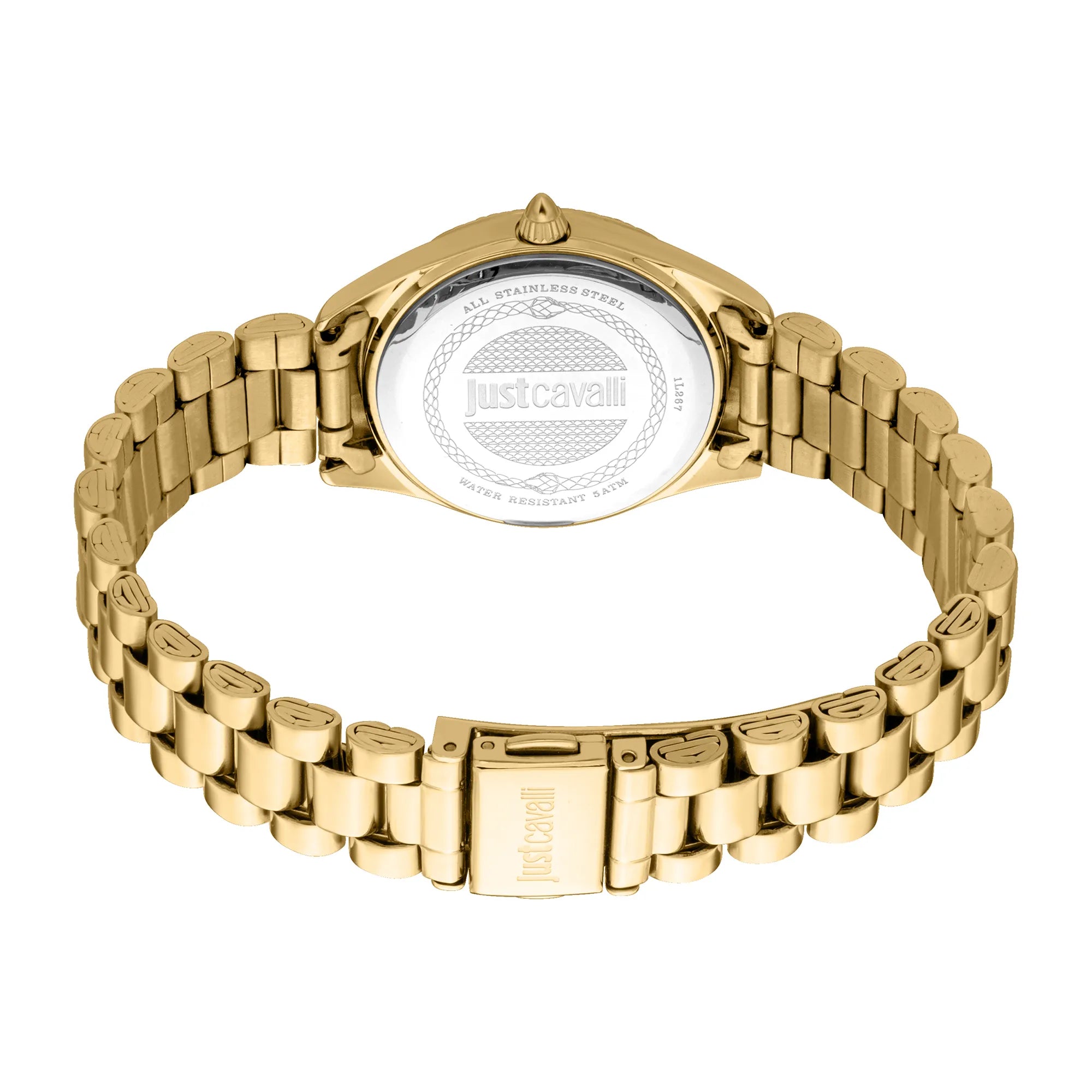 Just Cavalli Pacentro Yellow Gold Bottle Green