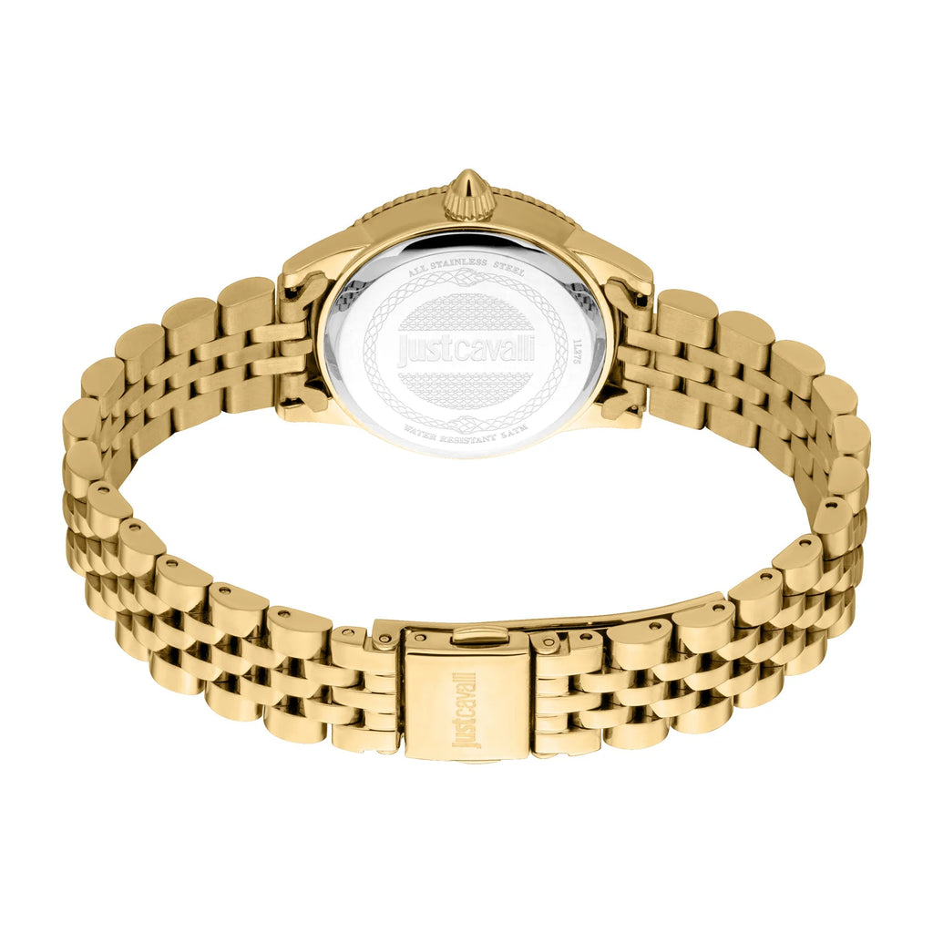 Just Cavalli Neive Yellow Gold Green