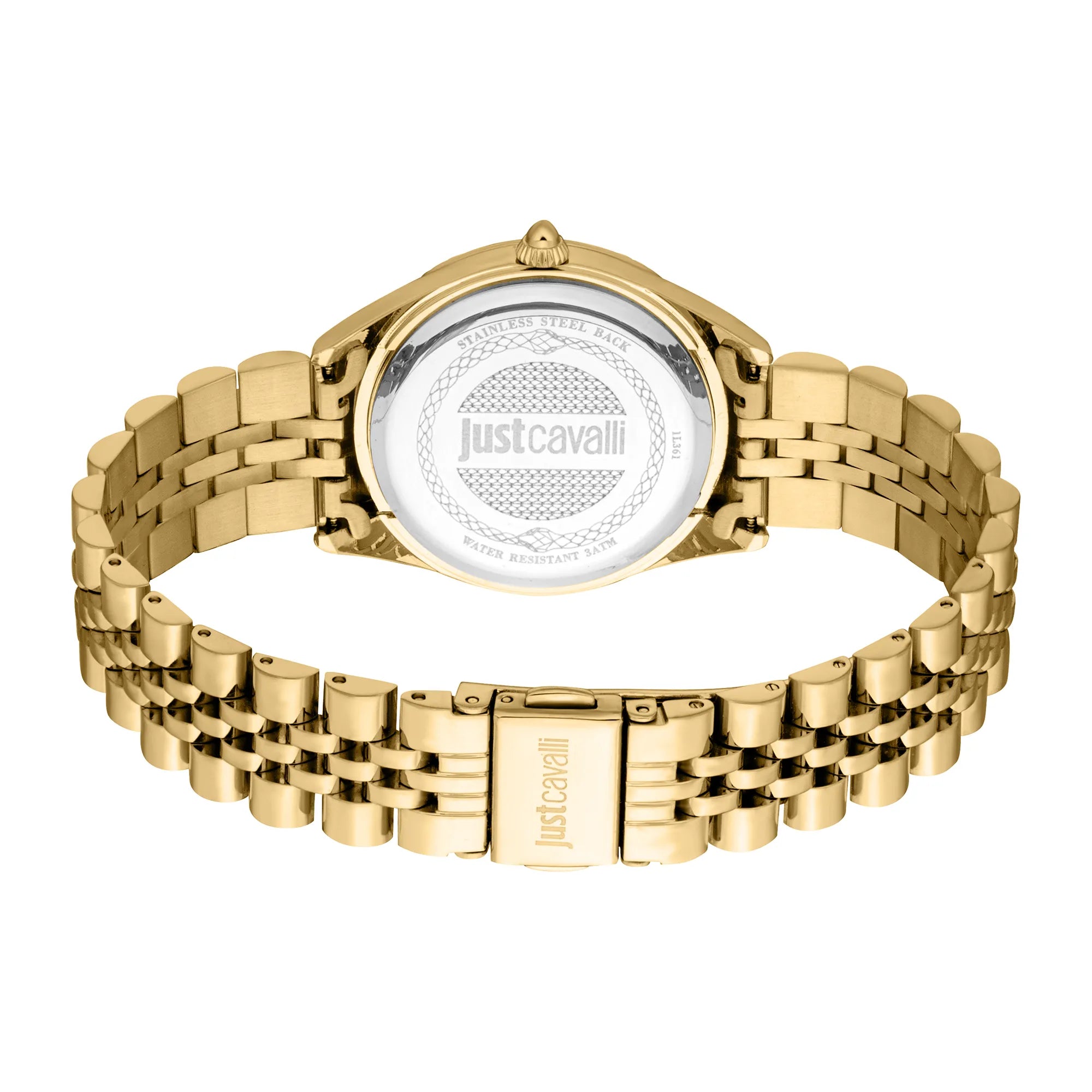 Just Cavalli Vittoria Glam Yellow Gold Green