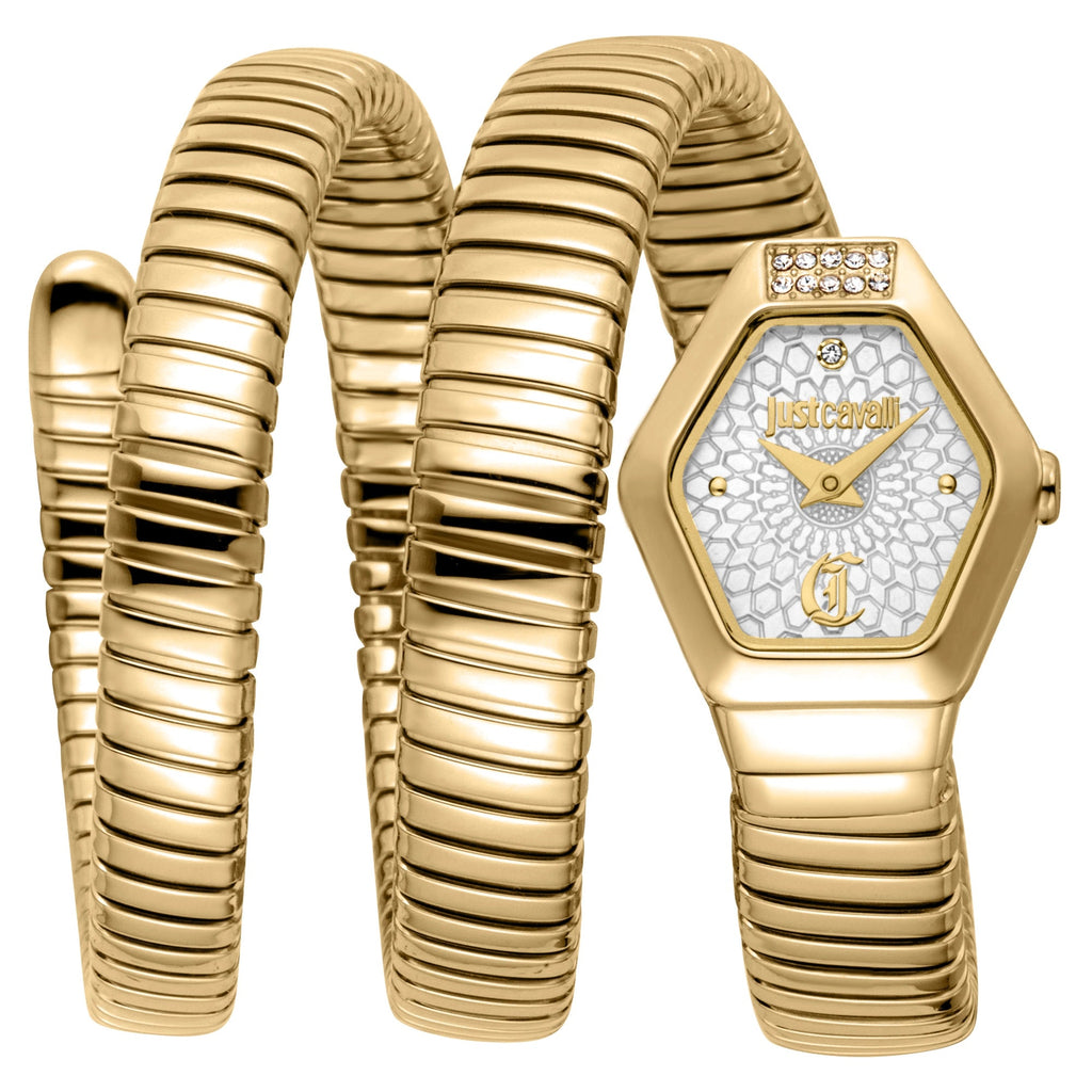 Just Cavalli Romina Yellow Gold Silver