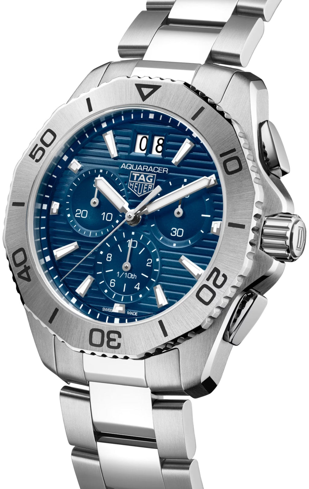 Tag Heuer Watch Aquaracer Quartz Chrono Cbp1113 Ba0627