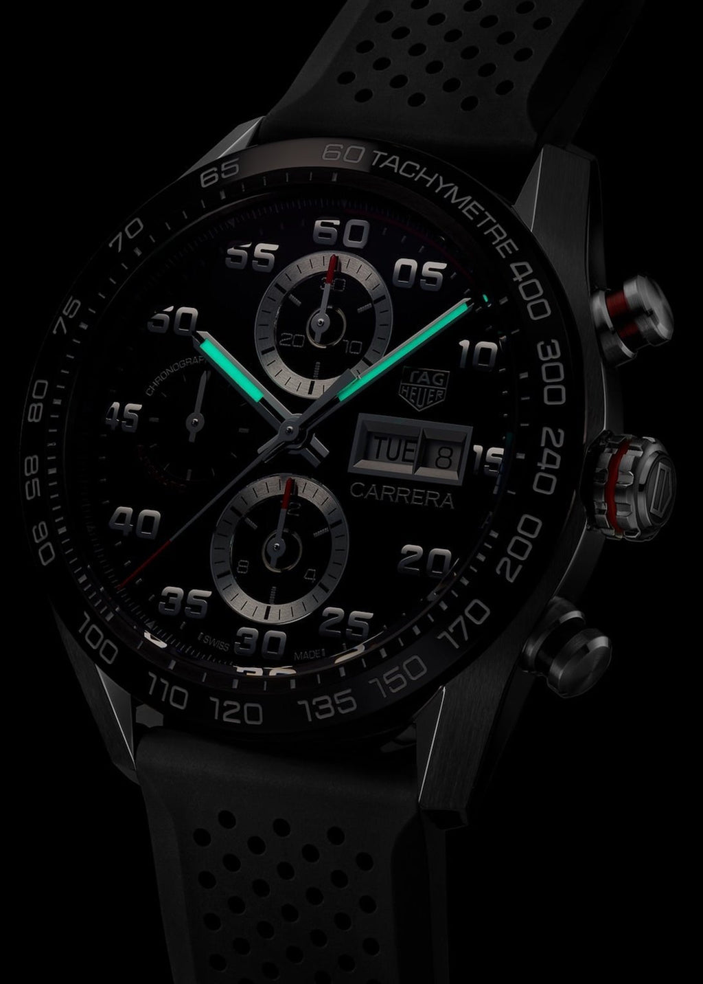 Tag Heuer Watch Carrera Automatic Chronograph Cbn2a1aa Ft6228