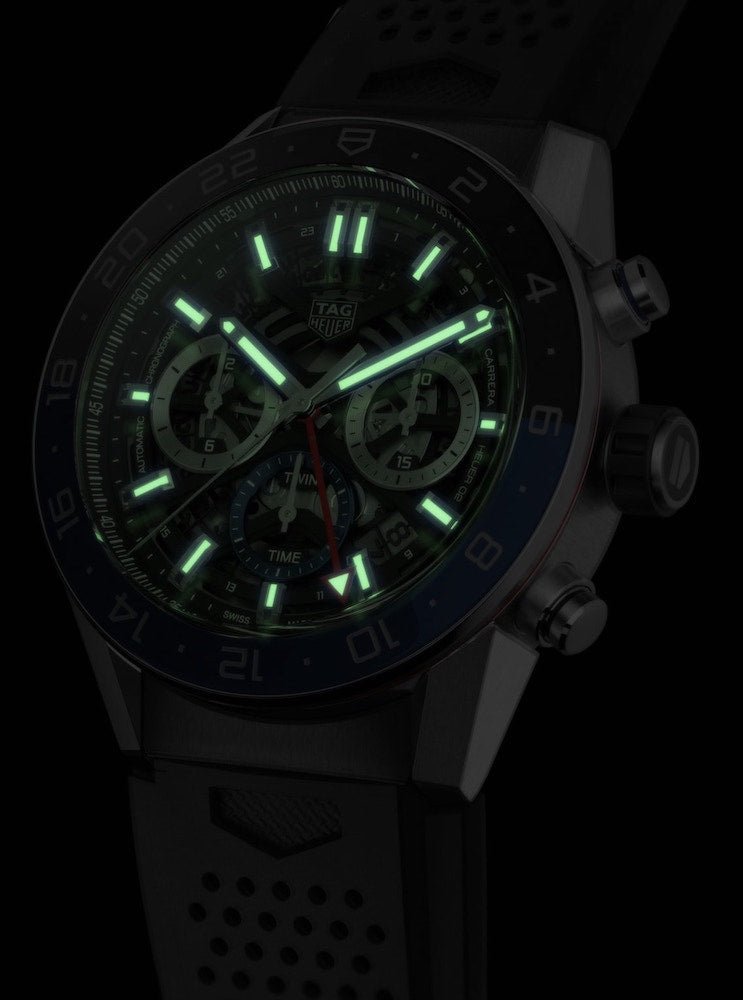 Tag Heuer Watch Carrera Chronograph Gmt Cbg2a1z Ft6157