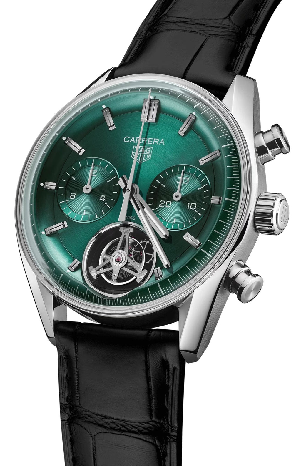 Tag Heuer Watch Carrera Chronograph Tourbillon Cbs5011 Fc6566