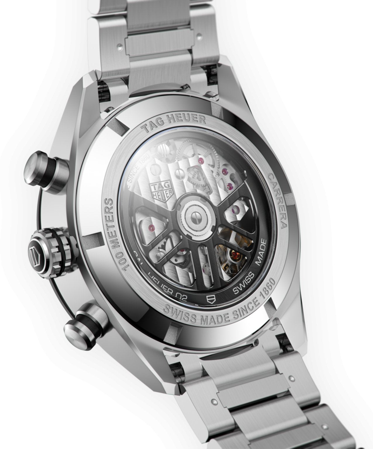 Tag Heuer Watch Carrera Heuer 02 Chronograph Cbn2a1b Ba0643