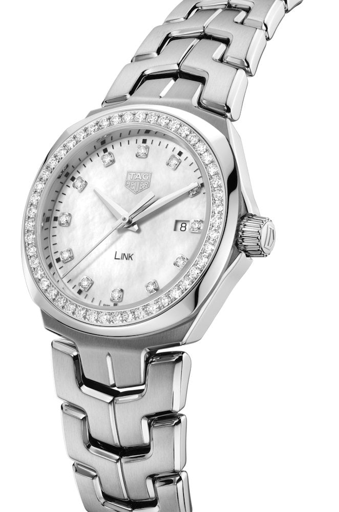 Tag Heuer Watch Link Mother Of Pearl Wbc1316