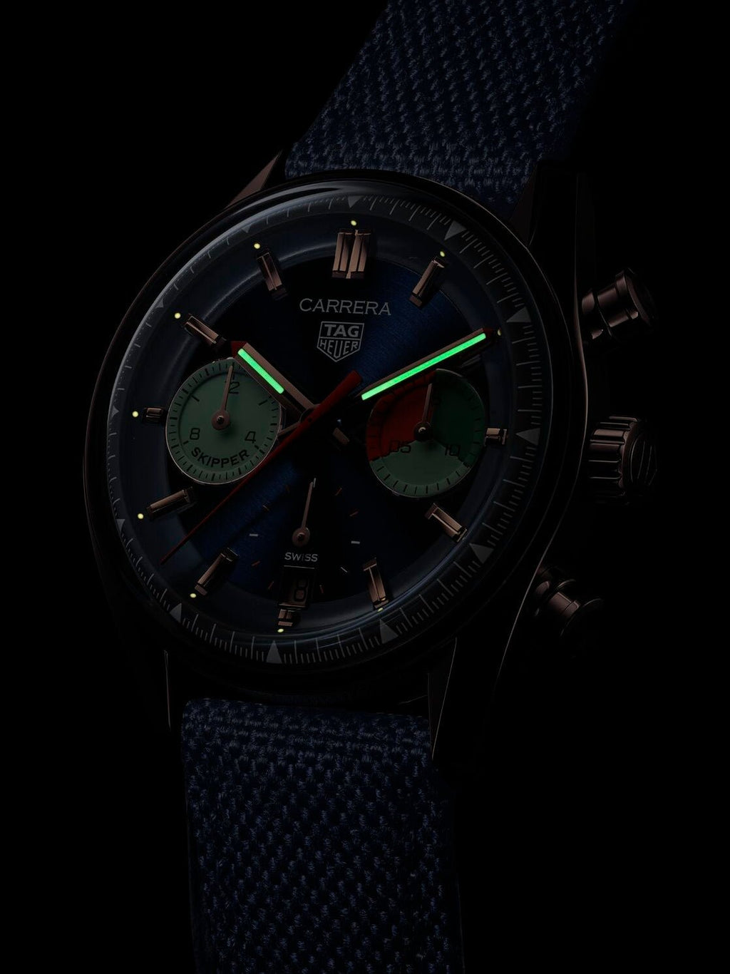 Tag Heuer Watch Carrera Skipper Cbs2241 Fn8023