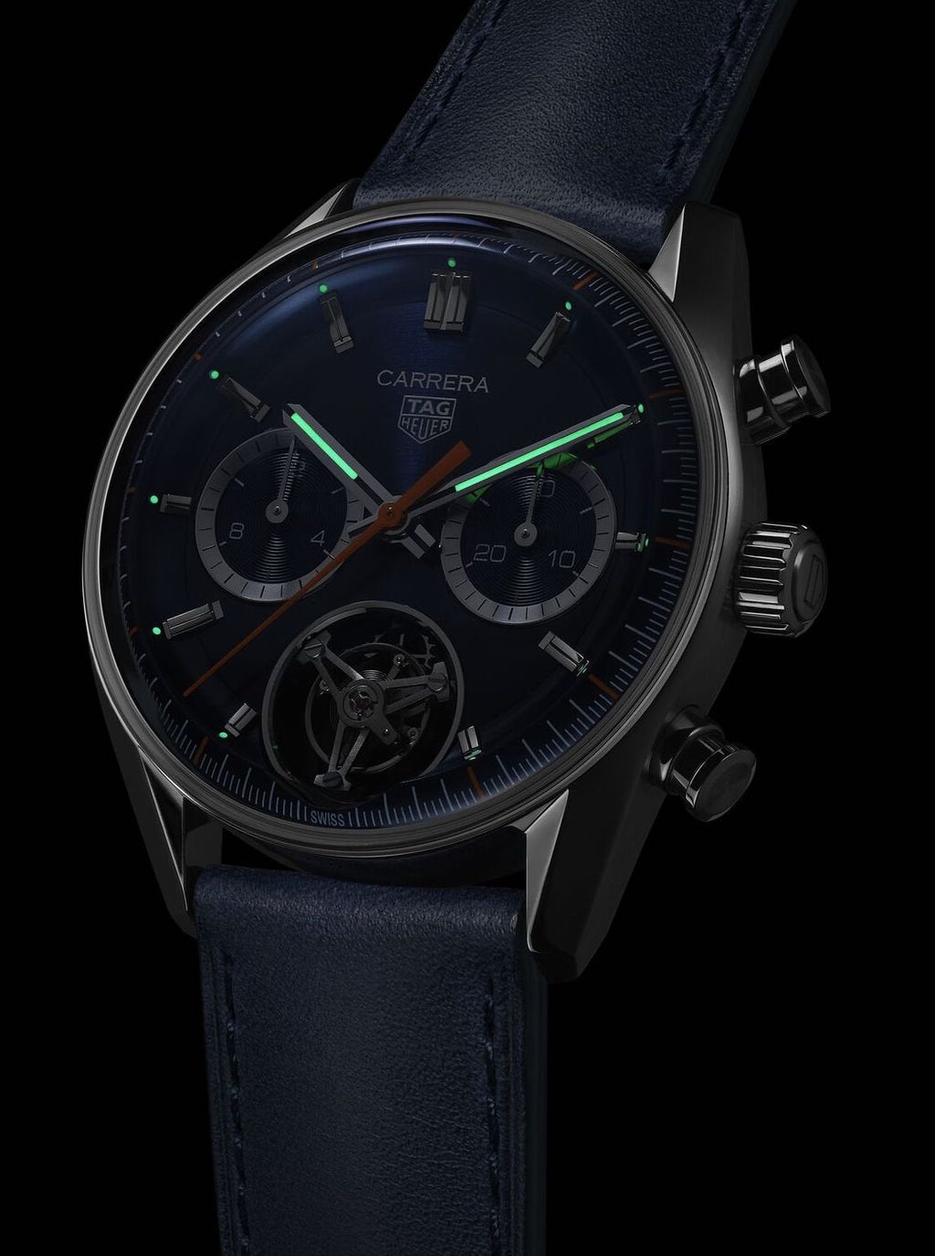 Tag Heuer Watch Carrera Chronograph Tourbillon Cbs5010 Fc6543