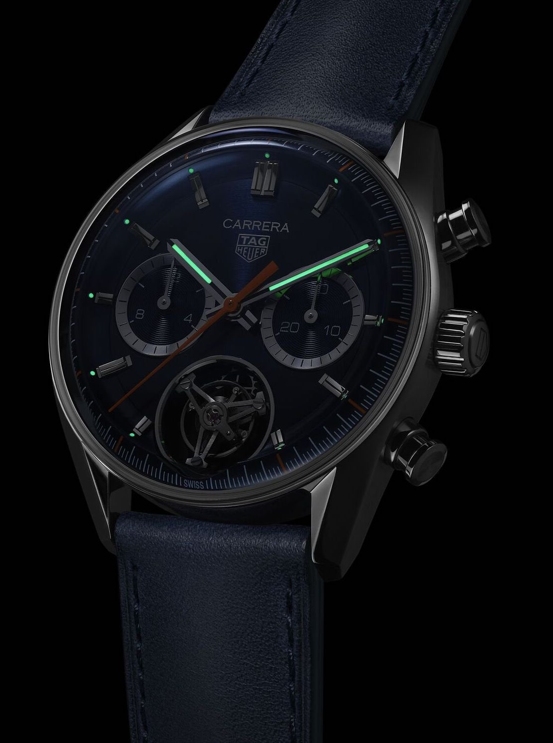Tag Heuer Watch Carrera Chronograph Tourbillon Cbs5010 Fc6543