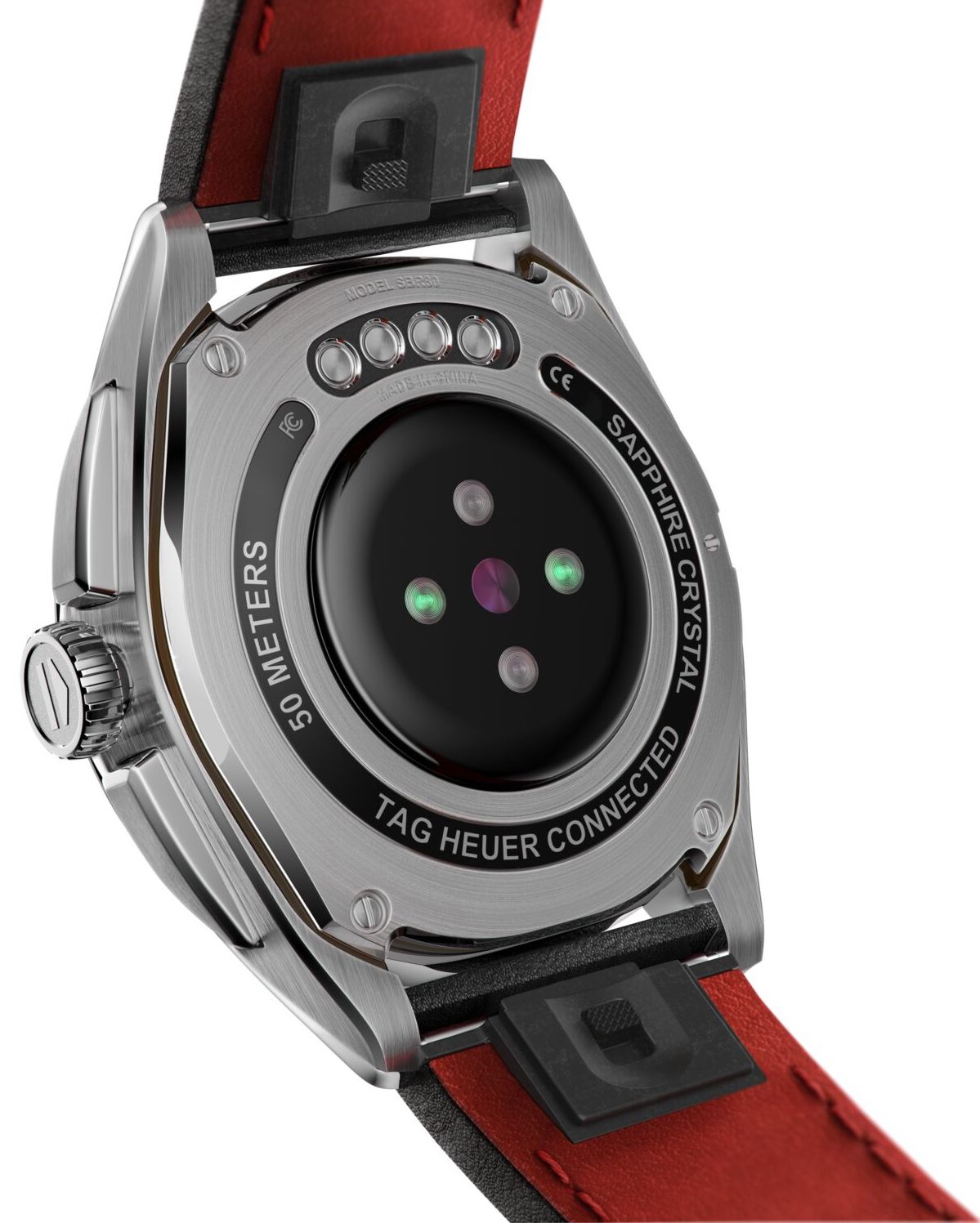 Tag Heuer Watch Connected Calibre E4 42 Black Leather Sbr8010 Bc6608