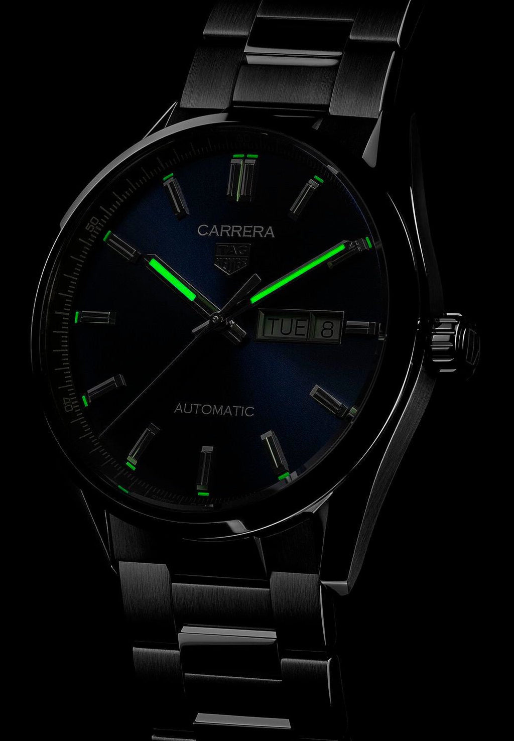 Tag Heuer Watch Carrera Calibre 5 Automatic Mens Wbn2012 Ba0640