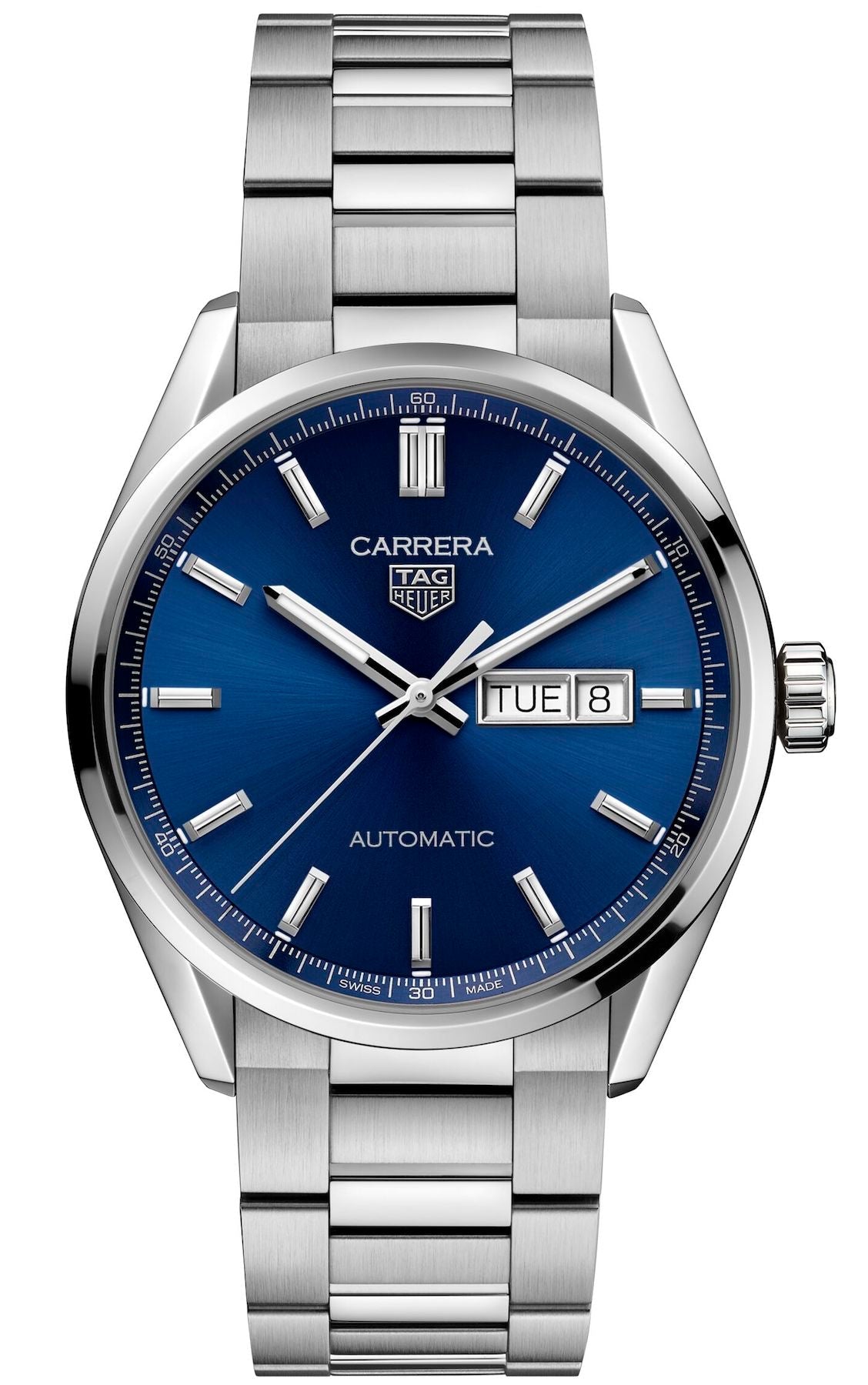 Tag Heuer Watch Carrera Calibre 5 Automatic Mens Wbn2012 Ba0640