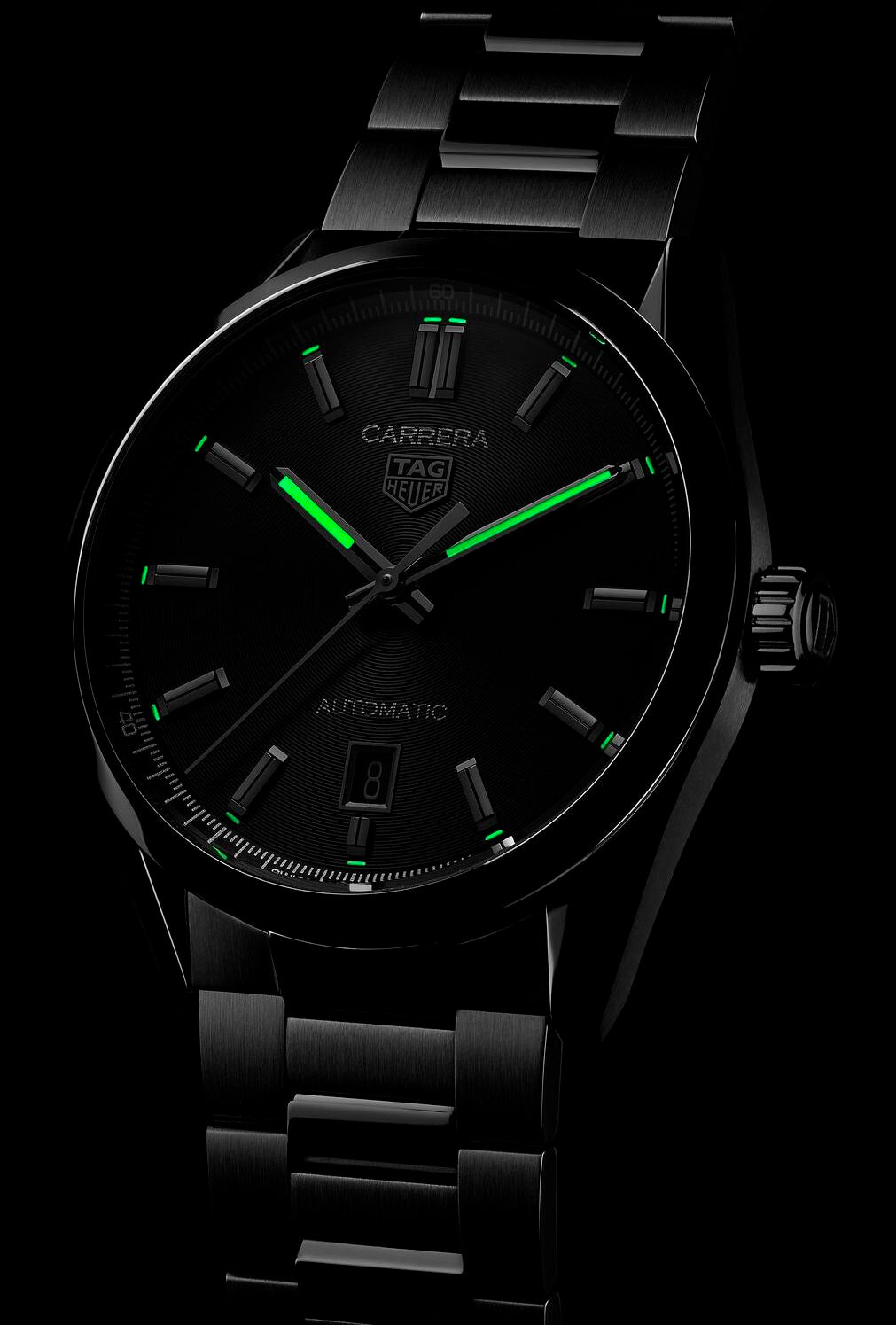 Tag Heuer Watch Carrera Calibre 5 Automatic Mens Wbn2110 Ba0639