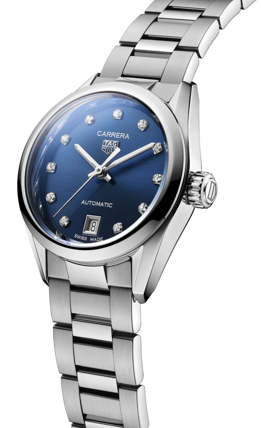 Tag Heuer Watch Carrera Calibre 9 Automatic Ladies Wbn2413 Ba0621