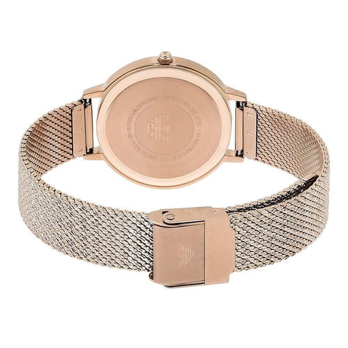 Emporio Armani Ar11129 Ladies Rose Gold Watch