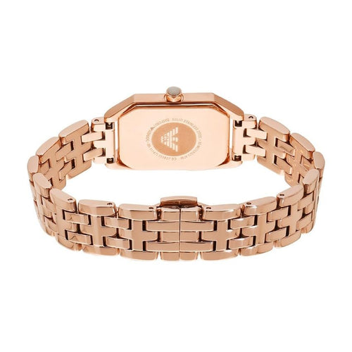 Emporio Armani Ar11147 Ladies Gioia Rose Gold Watch