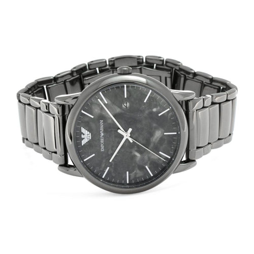 Emporio Armani Ar11155 Men S Luigi Blue Marble Watch