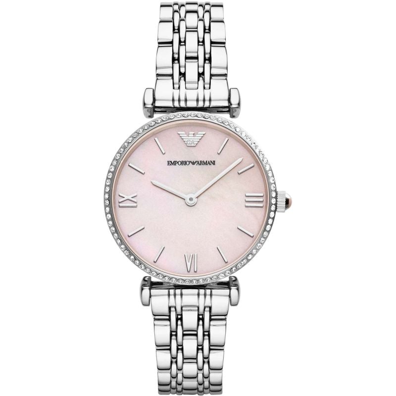 Emporio Armani Ar1779 Ladies Gianni T Bar Rose Gold Watch
