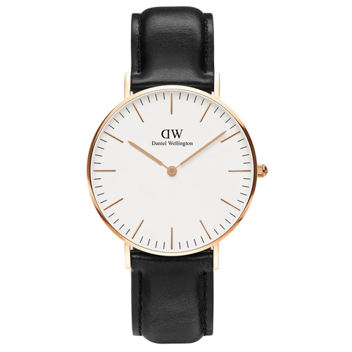 Daniel Wellington Mens Black Classic Sheffield Watch Dw00100036