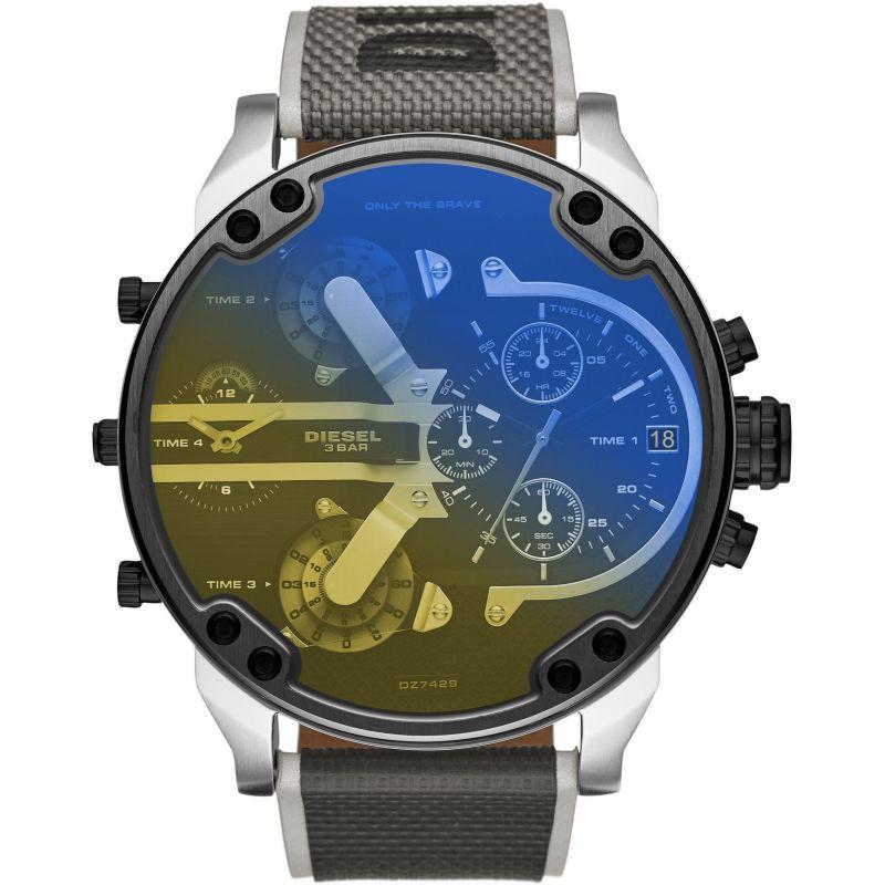 Diesel Dz7429 Men S Chronograph Mr Daddy 2 0 Black Watch