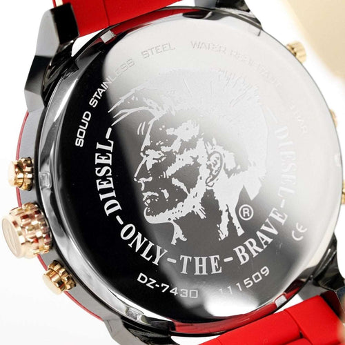 Diesel Dz7430 Men S Chronograph Mr Daddy 2 0 Red Watch
