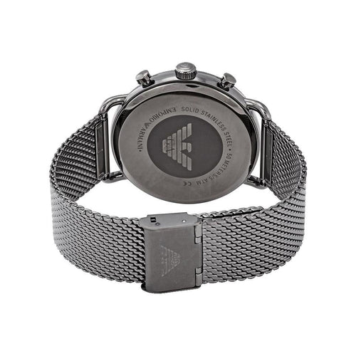 Emporio Armani Ar11141 Men S Gunmetal Chronograph Watch