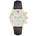 Emporio Armani Ar1892 Men S Chronograph Gold Pvd Watch