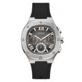 Guess Watches Gents Headline Stainless Steel Silver Watch Gw0571g1