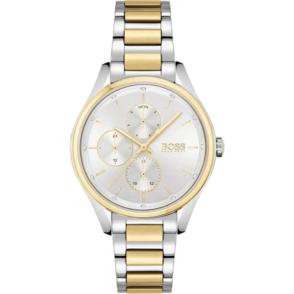 Hugo Boss Womens 1502585 Grand Course Quartz Stainless Steel Watch
